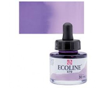 Akvarelltint Talens Ecoline, 30 ml - 579 pastellviolett