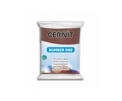 Polümeersavi CERNIT Number One 56g - pastellpruun