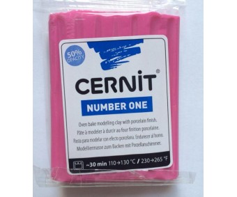 Polümeersavi CERNIT Number One 56g - vaarikaroosa