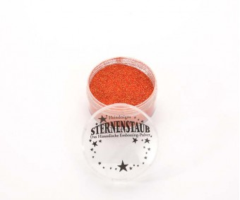 Embossing pulber Sternenstaub - Orange Glitter, 14 ml