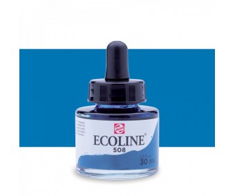 Akvarelltint Talens Ecoline, 30 ml - 508 preisi sinine