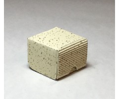 Karp lainepapist - 5x5x4cm - valge säbruline