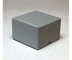 Karp lainepapist - 9x9x6cm - hõbe