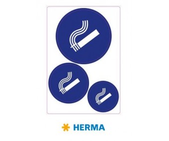 Infokleebis Herma - suitsetamine lubatud