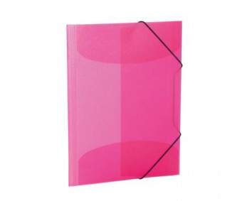 Plastikust mapp Herma A4, värviline - roosa