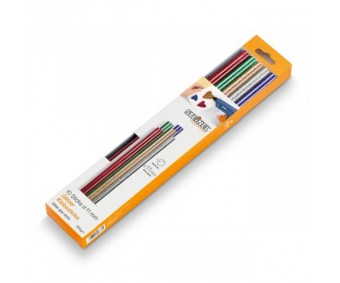 Liimipulgad Steinel Color Sticks (sädelevad) - Ø 11mm, 10 tk