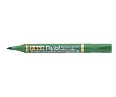 Marker Pentel N850, permanentne, ümara otsaga - roheline
