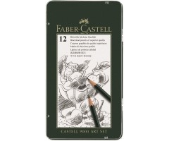 Grafiitpliiatsite komplekt Faber-Castell 9000 Art - 2H-8B