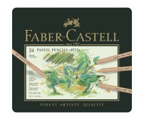 Pastellpliiatsid Pitt - 24 värvi - Faber-Castell