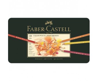 Värvipliiatsid Polychromos - 120 värvi - Faber-Castell