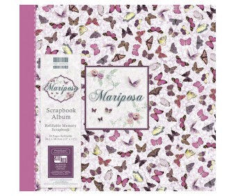 Album 30.5x30.5cm, 20 lehte - Mariposa Butterflies