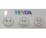 Mini kummitemplid Heyda, 3 tk - Emotsioonid