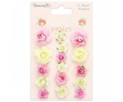 Paberlilled Dovecraft, 16 tk - Paper posies