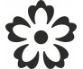 Motiivauguraud Heyda 25mm - 3D lilleõis