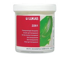 Läbipaistev akrüülgeel (impasto), 250 ml - Lukas