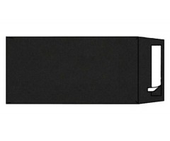 Ümbrik C65 110x220mm, Olin Color Black, poket DL- 10 tk pakis