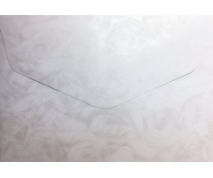 Ümbrikud Galeria Papieru 88x125mm - Roses White, 10 tk 